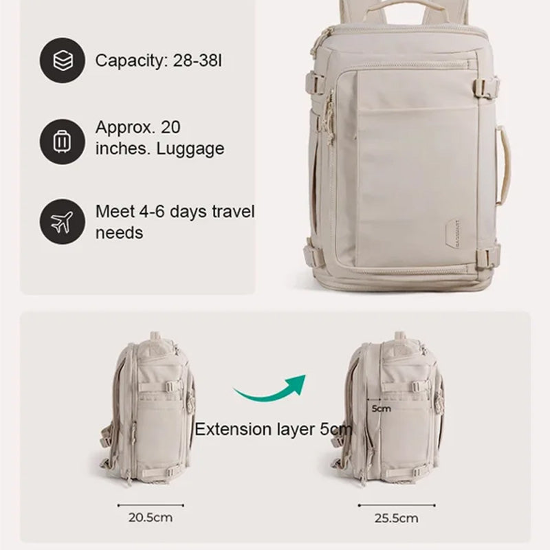 🔥 LAST DAY PROMOTION - 50%OFF 🔥 Box-Style Large Capacity Luggage Backpack