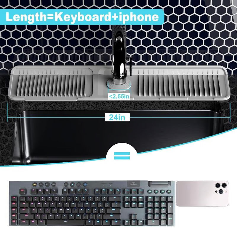 🔥 LAST DAY PROMOTION - 50%OFF 🔥Quick-Dry Faucet Mat for Kitchen Sink