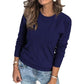 💖Women’s Casual Long Sleeve Loose Knit Top