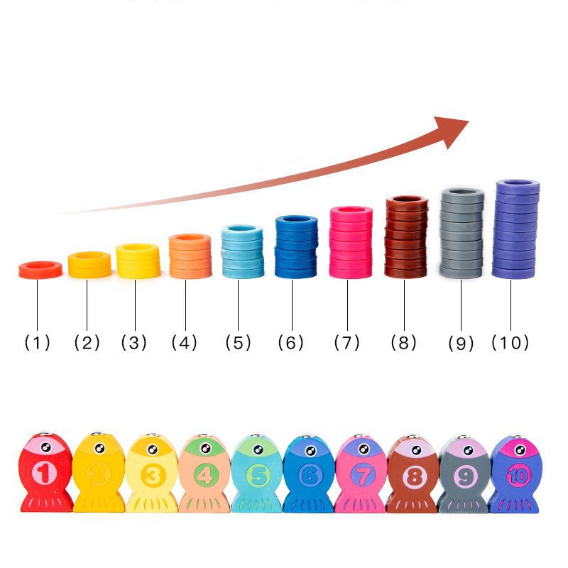 Educational Wooden Number Puzzle for Kids