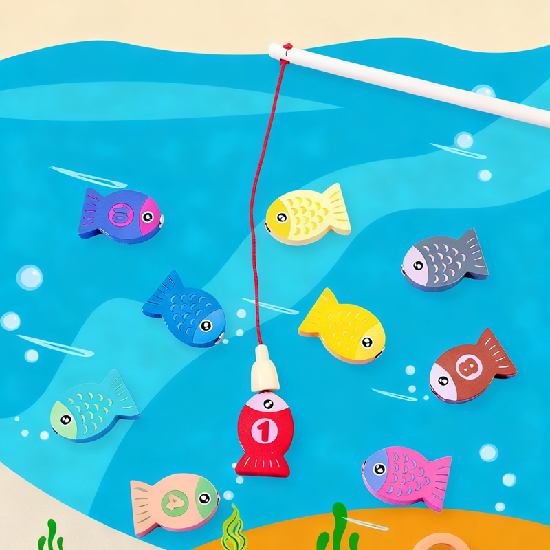 Educational Wooden Number Puzzle for Kids