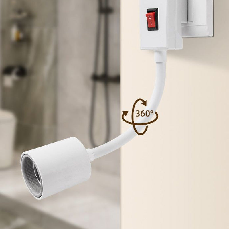 High Power Bath Light Socket with Switch
