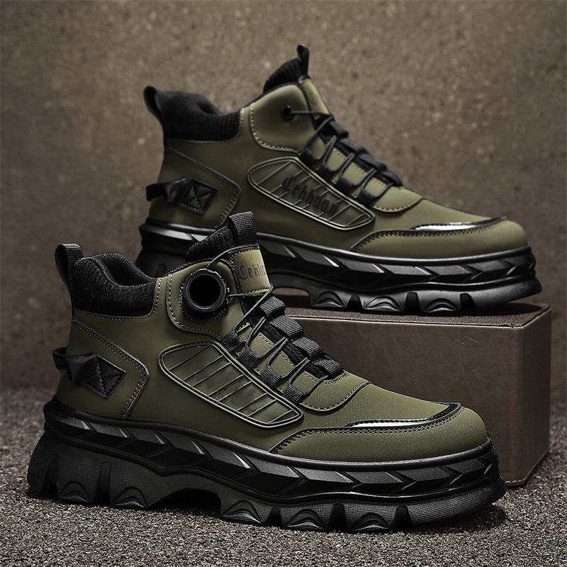 🥾Most Popular Men's Shoes-Men's Retro Casual Chunky Ankle Boots