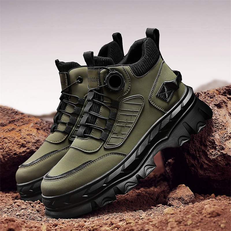 🥾Most Popular Men's Shoes-Men's Retro Casual Chunky Ankle Boots