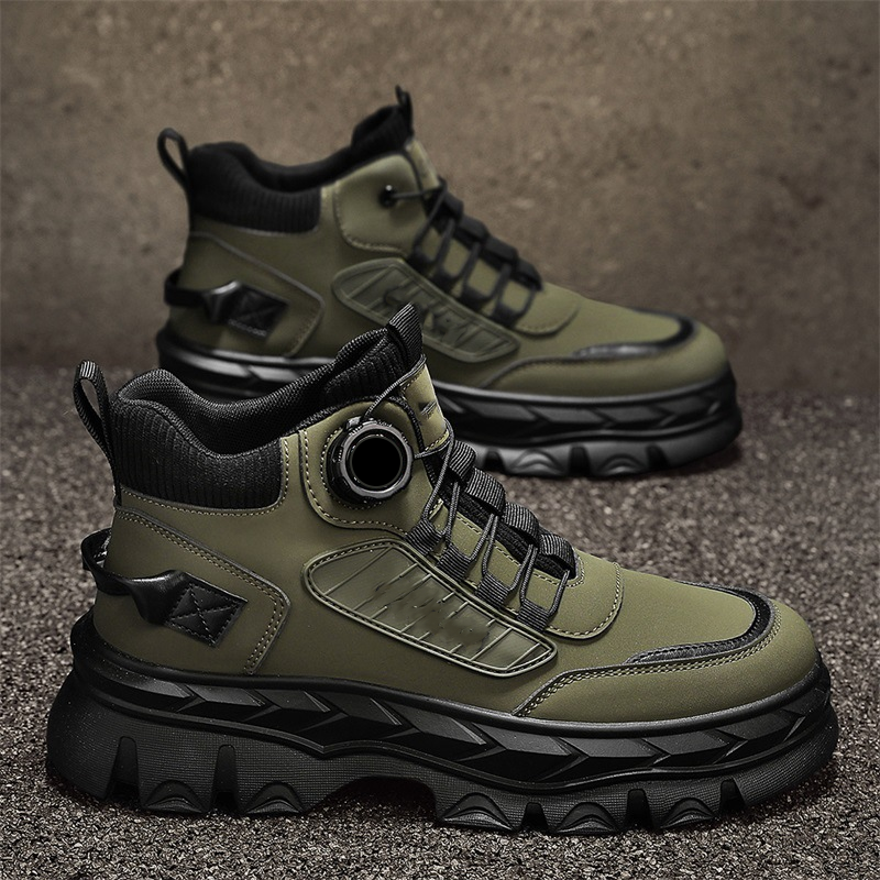 🥾Most Popular Men's Shoes-Men's Retro Casual Chunky Ankle Boots