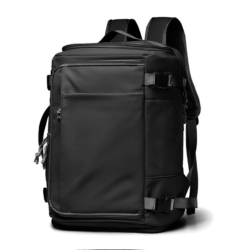 Box-Style Large Capacity Luggage Backpack