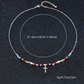Colorful Beaded Cross Necklace