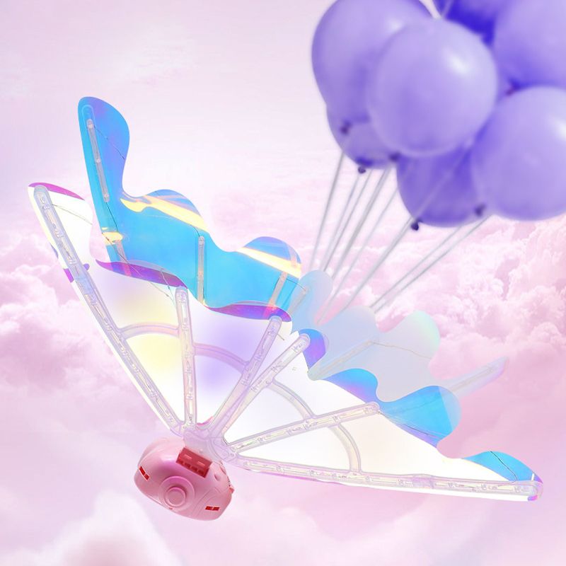 🎄2025 Hot Sale🎁Rechargeable Electric Fairy Wings with LED Lights and Music🧚‍♀️