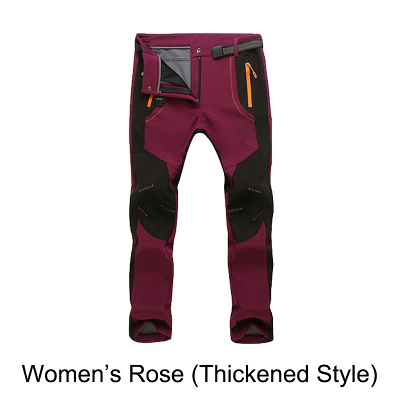 🍂Windproof Waterproof Warm Elastic Waist Hiking Pants