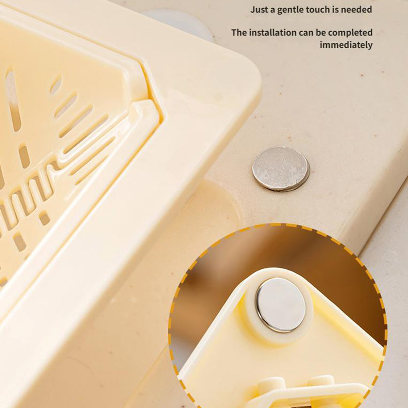 🔥Limited-time offer-Magnetic Suction Space-Saving Corner Sink Strainer