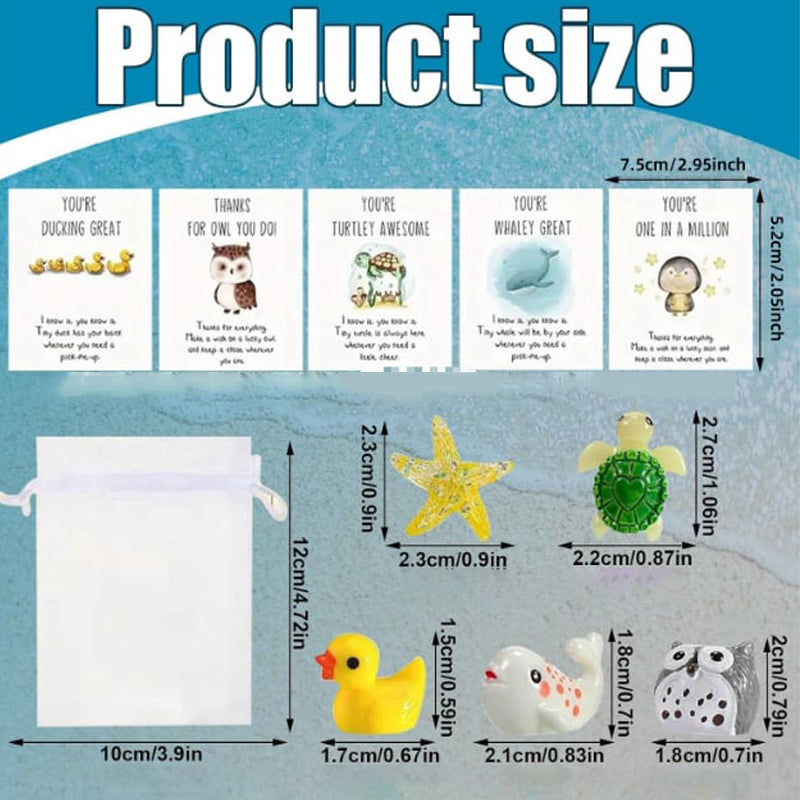 Animal Pun Note Cards 25-Piece Set