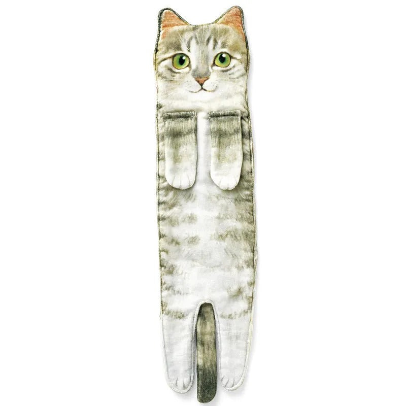 🎁LAST DAY SALE 50% OFF✨😺Cute Cat Hand Towel🐾