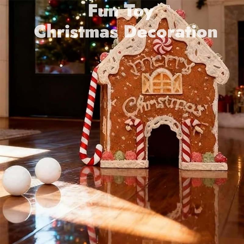 🎄⛳ Christmas Gingerbread Golf Game Set 🧑‍🎄