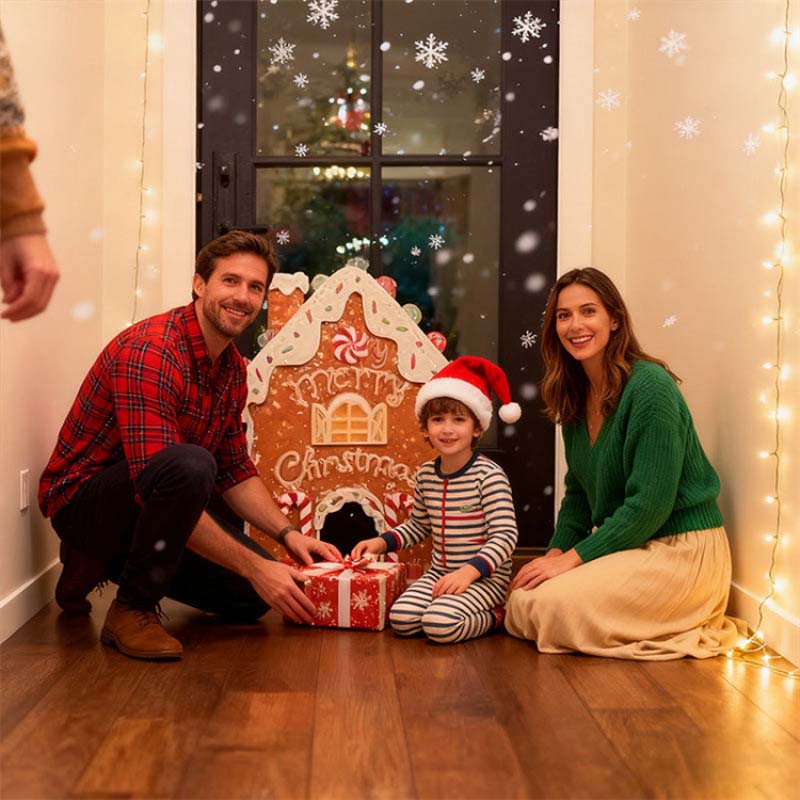 🎄⛳ Christmas Gingerbread Golf Game Set 🧑‍🎄