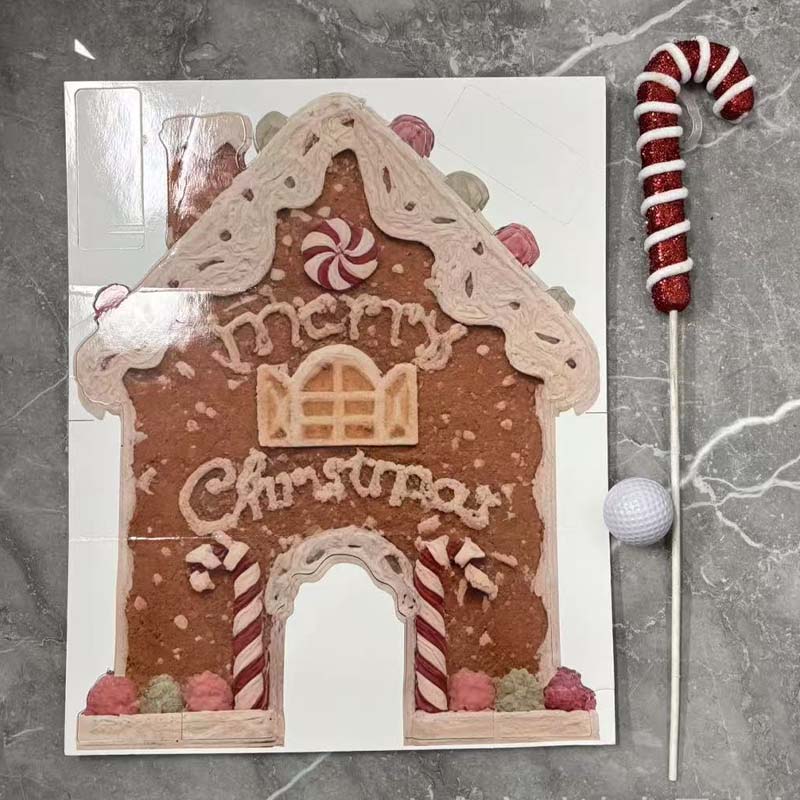 🎄⛳ Christmas Gingerbread Golf Game Set 🧑‍🎄
