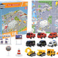Construction Engineering Vehicle Advent Calendar For Christmas