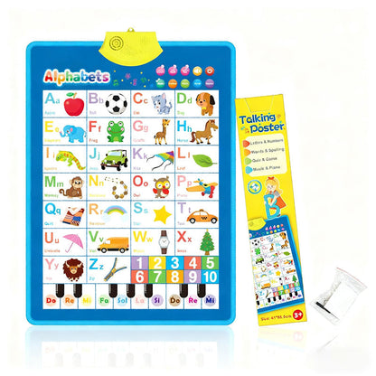 Electronic Interactive Alphabet Wall Chart for Toddlers