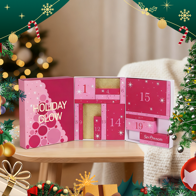 💝Best Gift💝【Makeup Advent Calendar Gift Set】✨ — All-in-one kit with 40-color eyeshadow palette & daily surprises!💄