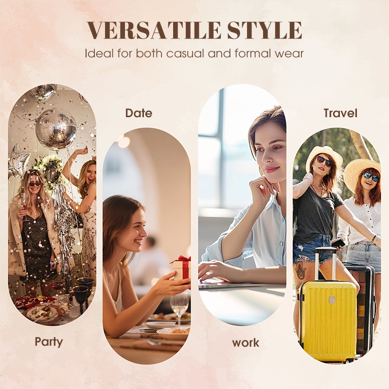 Elegant Gold Tone Flower Pendant Necklace