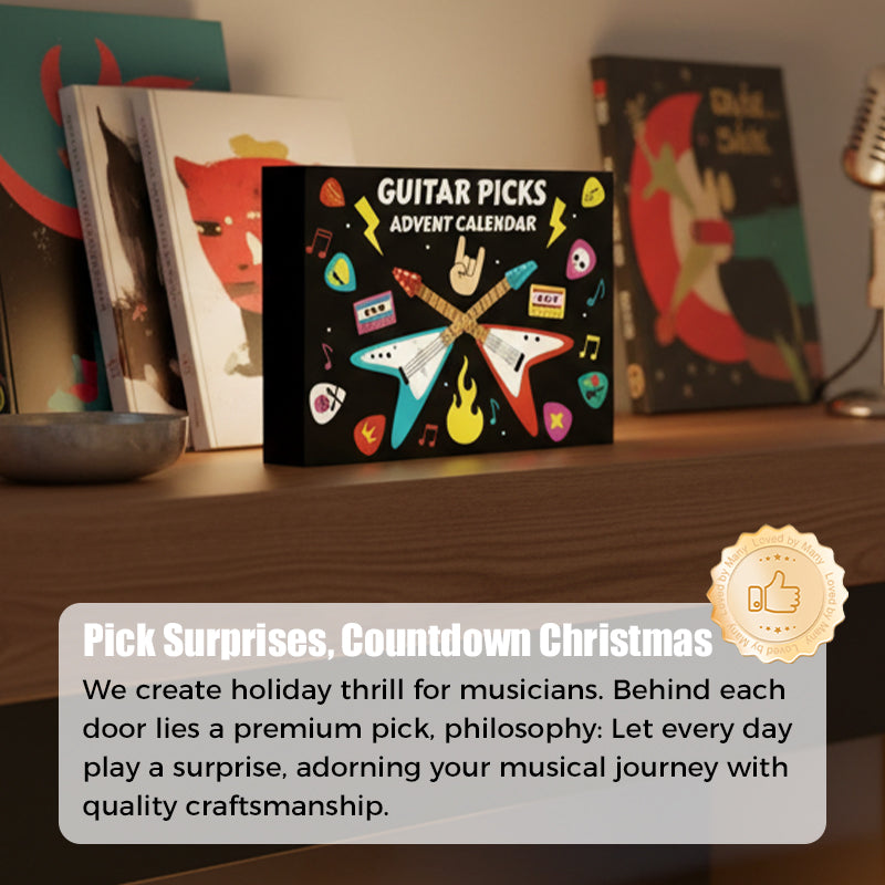 🎁Christmas Gift 49% OFF🎸Guitar Picks Advent Calendar 2025