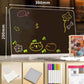 Erasable Light-Up Acrylic Drawing Board with Stand