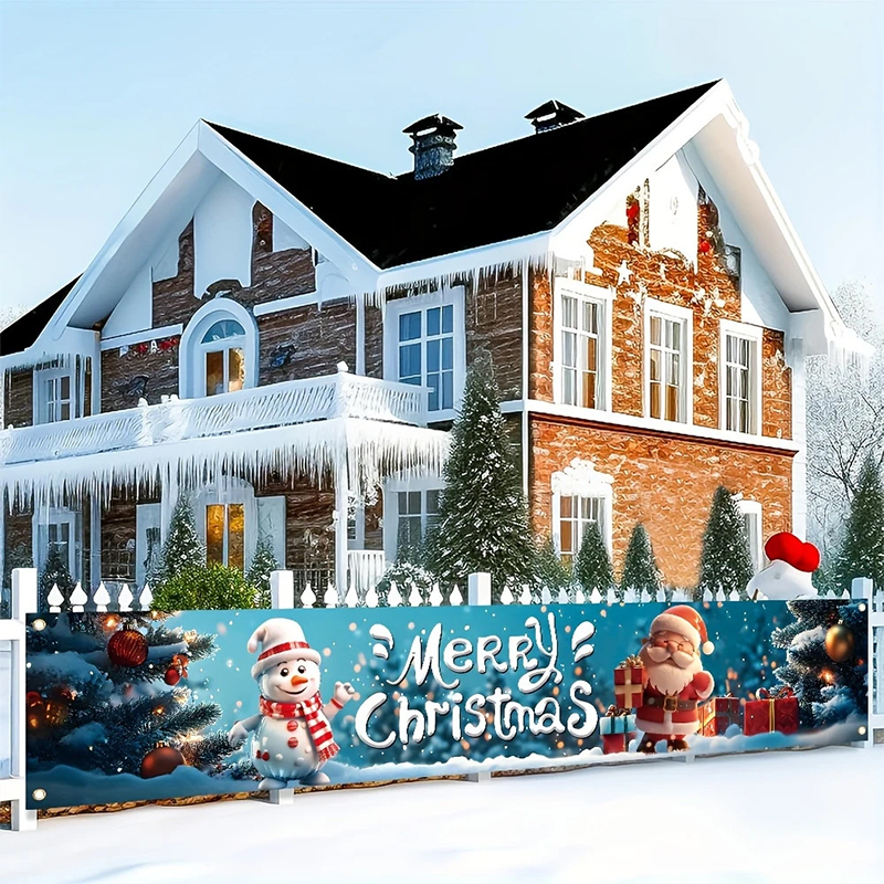 🔥 Christmas special offer: 50% discount 🎉Outdoor Merry Christmas Hanging Banner