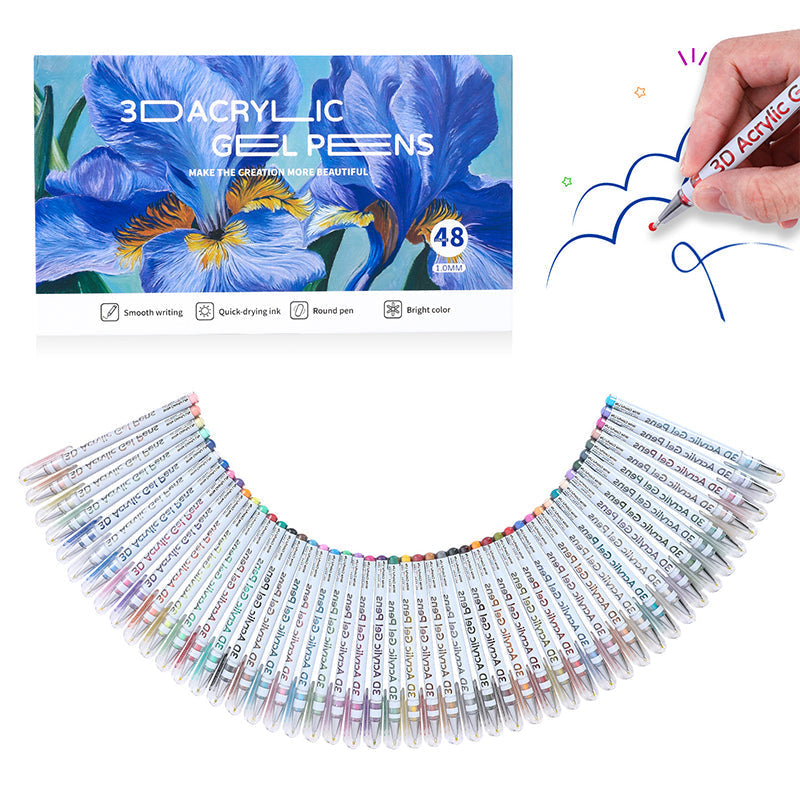 🎅Christmas Sale 50% OFF!!🎄🎁50K+ SOLD! Almost Gone✨Multi-Color Gel Pen Set for Drawing & Coloring