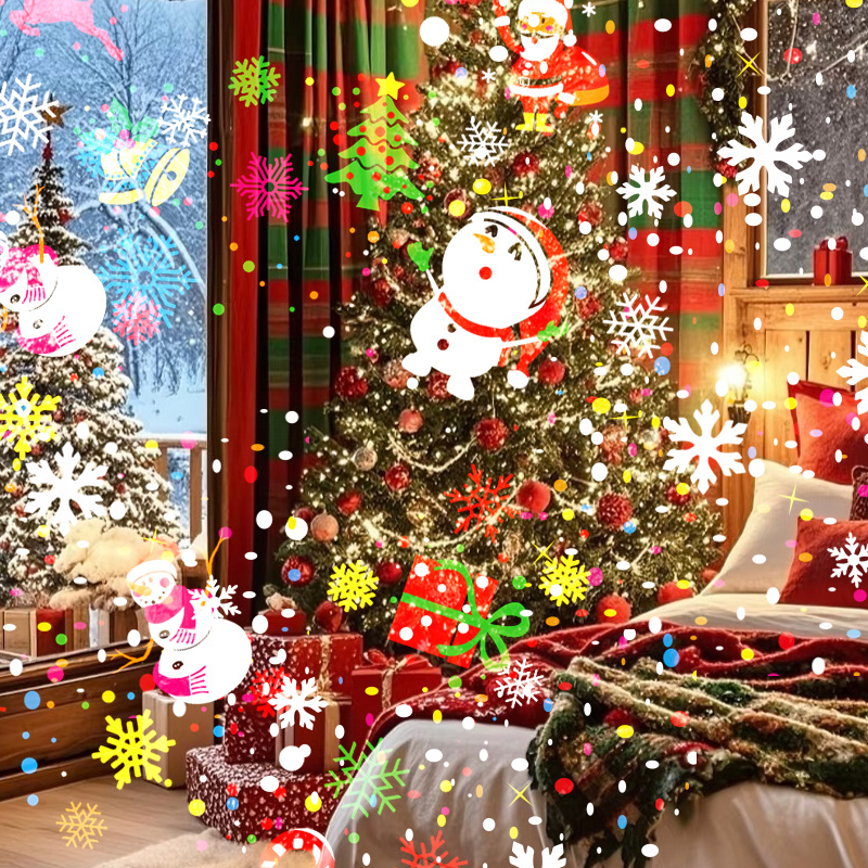 🔥Black Friday Sale 🎁Rotating LED Christmas Pattern Projector Light