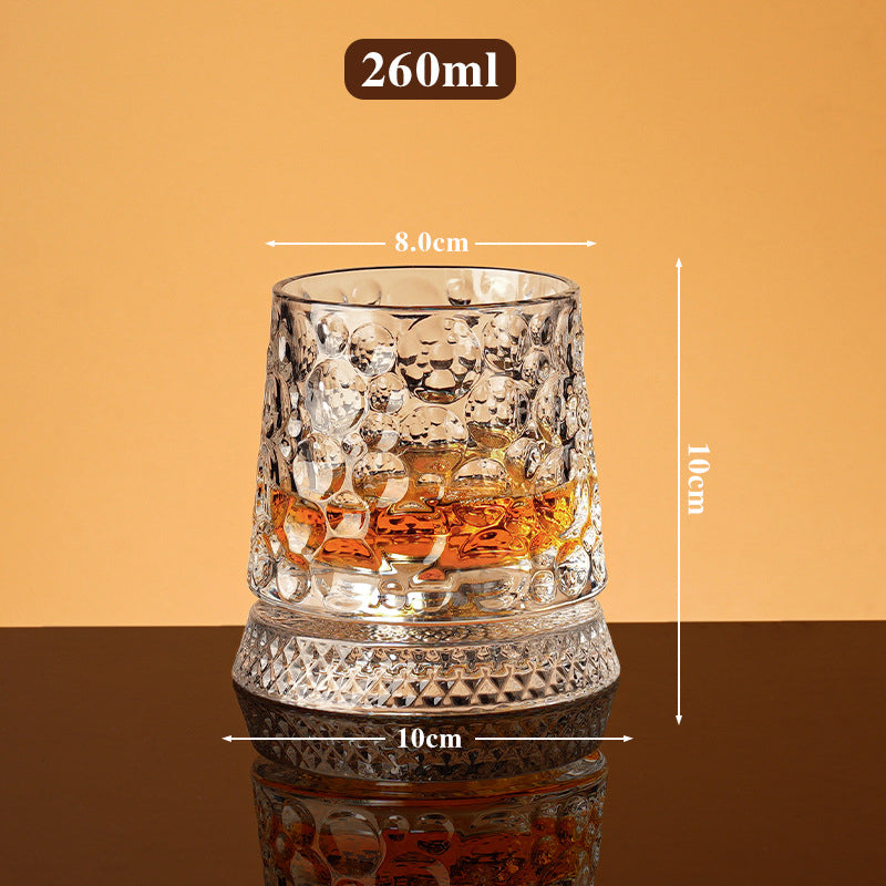 🥛💎New Year Hot Sale 50% OFF✨🔥360° Rotating Whiskey Glass Tumbler