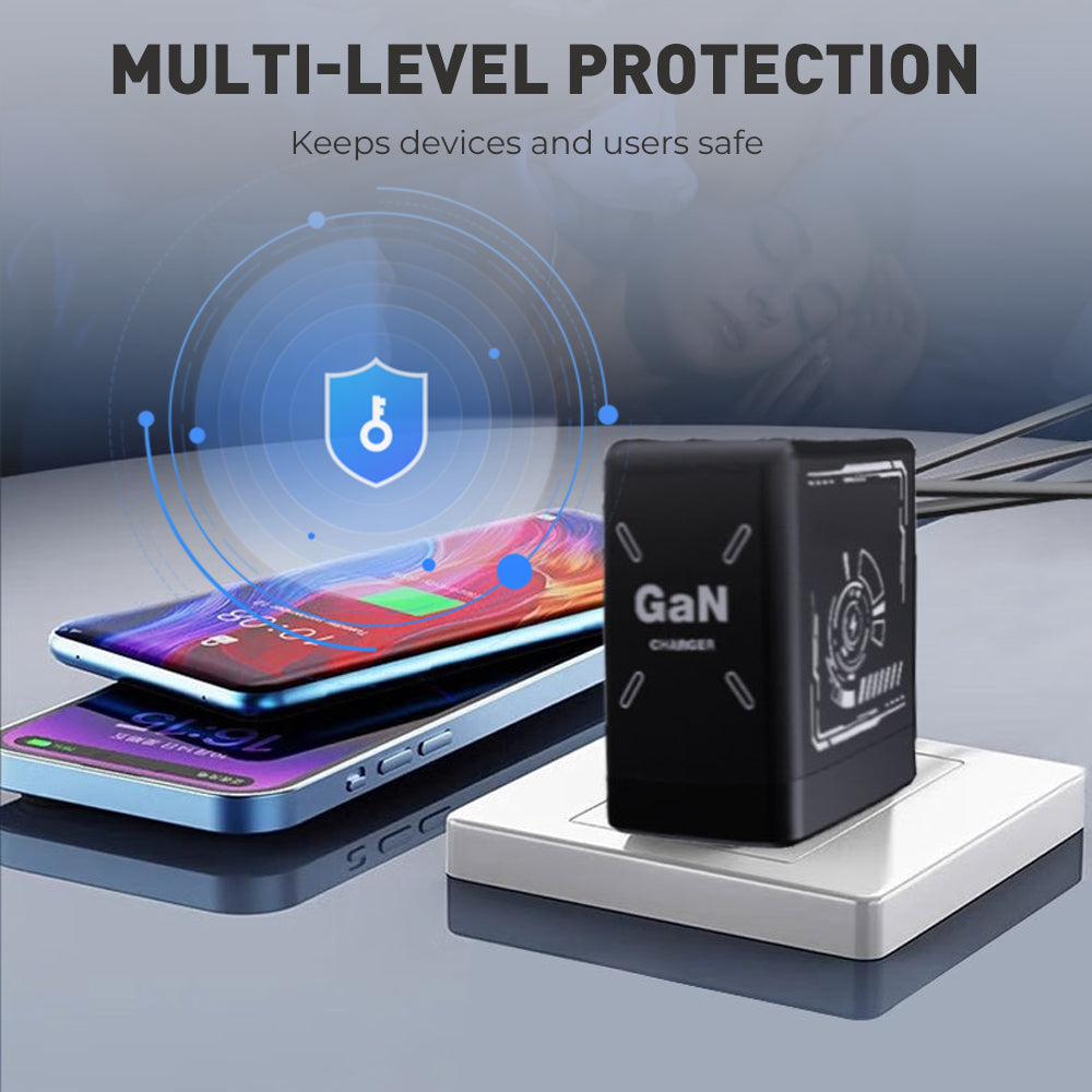 📢📢40  % OFF !!🎅Retractable Wall Charger with Dual Cables