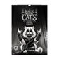 📢📢 60   %  OFF  !! ✨Black Metal Cat Calendar 2026