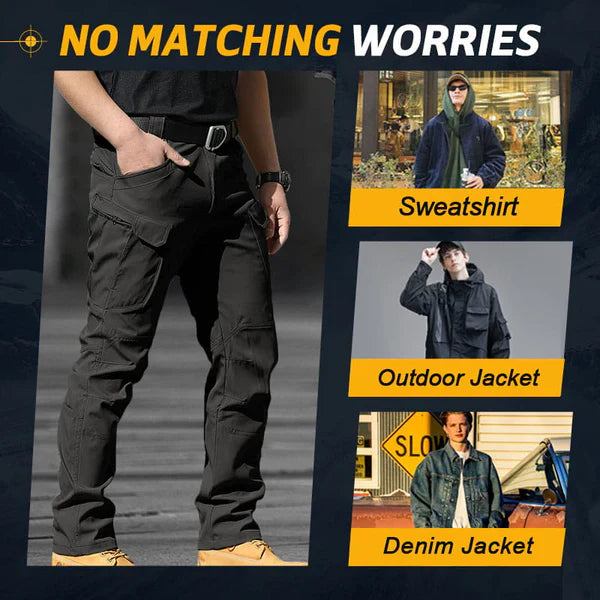 🔥Last day sale 50% OFF🔥Men's Outdoor Hiking Waterproof Warm Pants👖