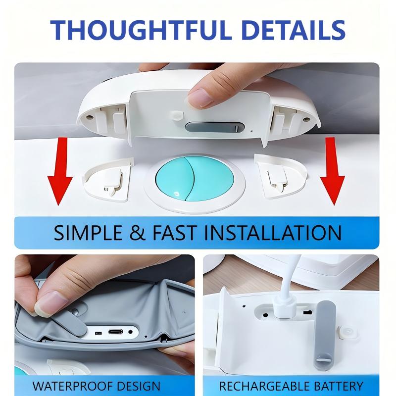 🤩50% off for a limited time🥰Hygienic Automatic Toilet Flusher👏