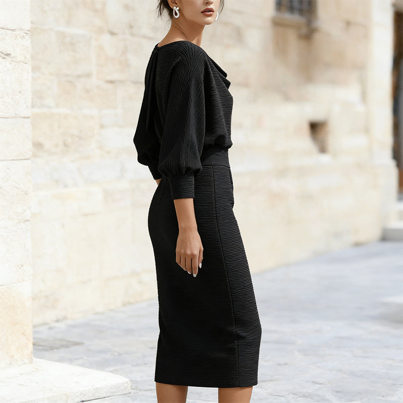 🌟💃Women’s Elegant Waist-Cinching Slimming Dress | Elegant Fit & Figure-Flattering Silhouette✨