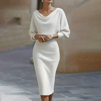 🌟💃Women’s Elegant Waist-Cinching Slimming Dress | Elegant Fit & Figure-Flattering Silhouette✨