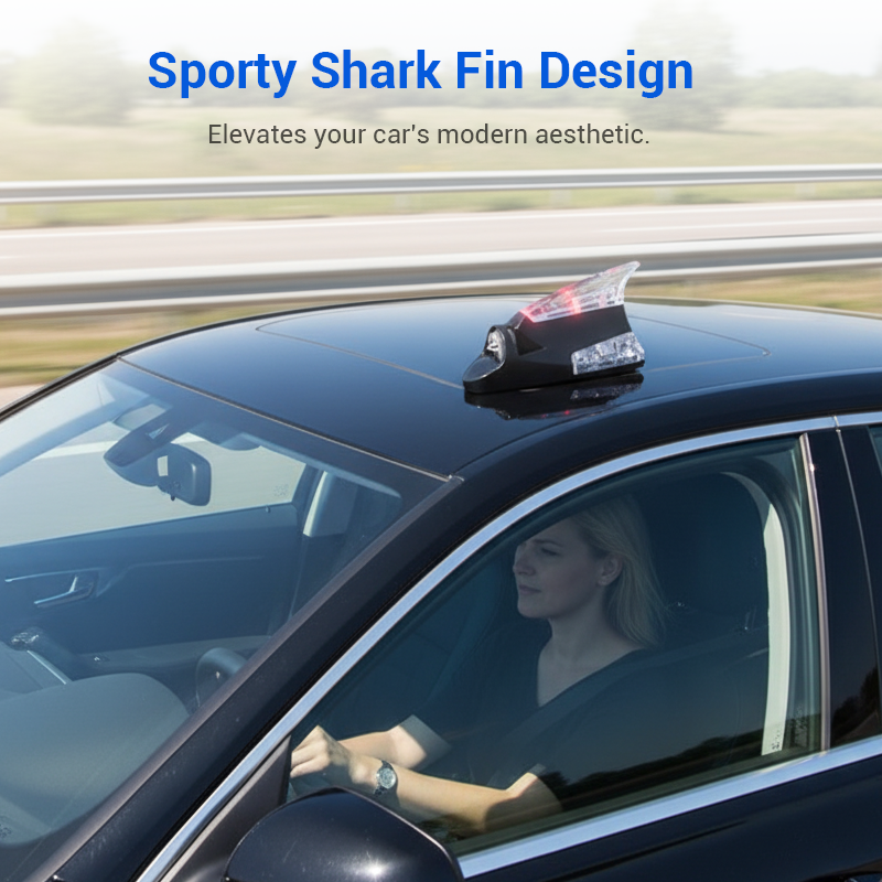 🔥New Year's Special Offer:50% OFF🎉Car Shark Fin Wind Decorative Light
