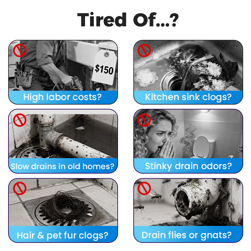 4-in-1 Powerful Pipe Unclogging Powder