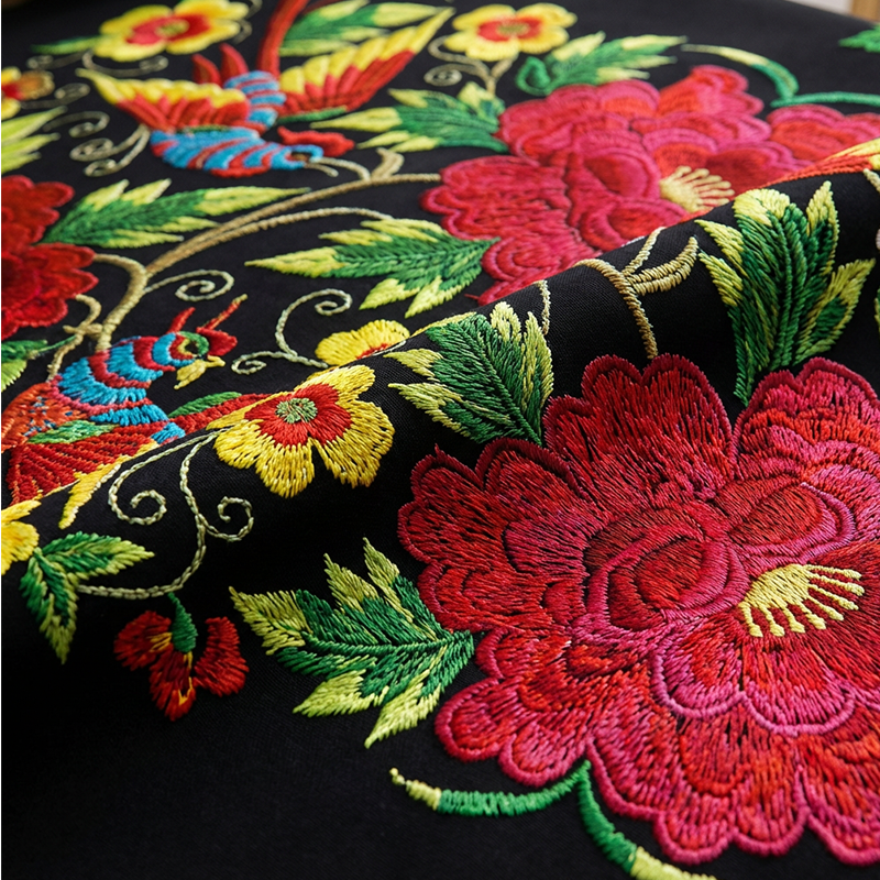 ⏳Limited-time 50% off⏰Mexican Floral Tablecloth with Scalloped Edge🏵️
