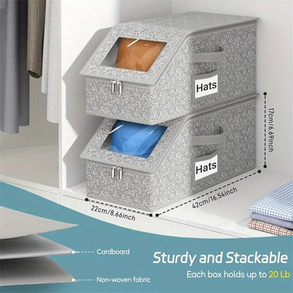 📦Stackable Cap Storage Boxes