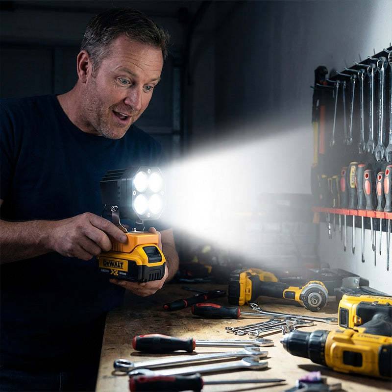 🏆Flash Sale⚡5K+ SOLD! Almost sold out – 💥40W Portable 6000LM LED Work Light