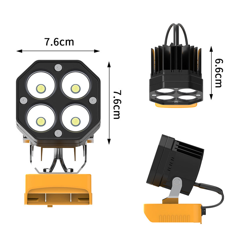 🏆Flash Sale⚡5K+ SOLD! Almost sold out – 💥40W Portable 6000LM LED Work Light