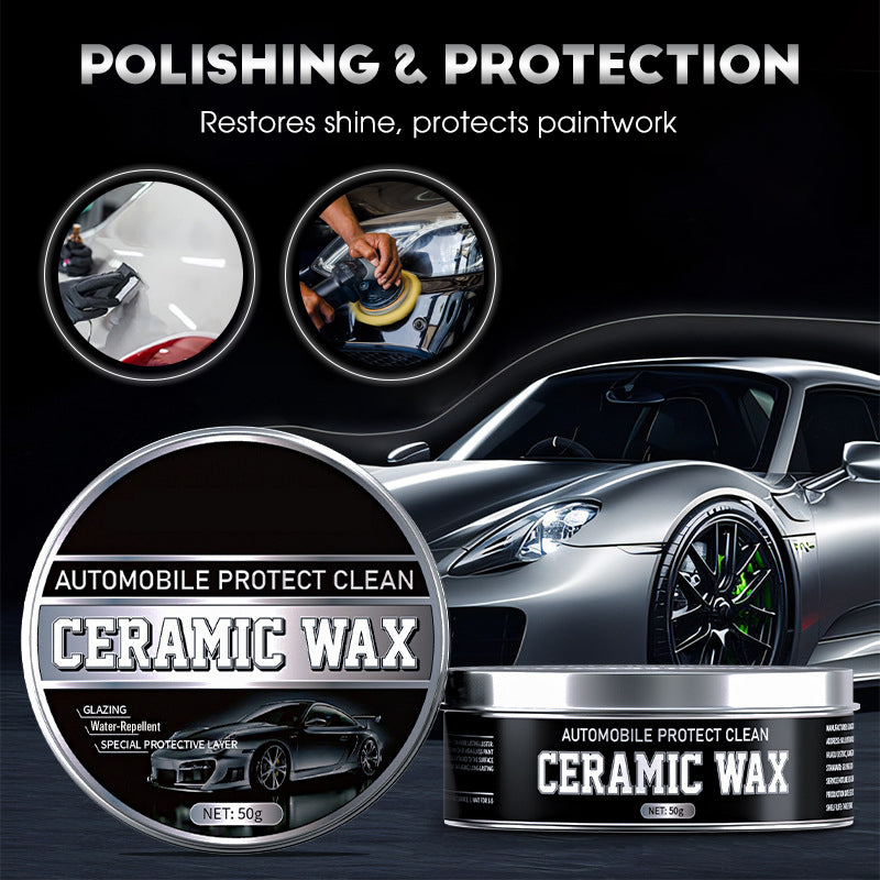 🔥🚗2-in-1 polishing and protective titanium ceramic wax paste