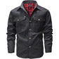 Men’s Flannel-Lined Western Snap Jacket