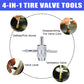 Quick Change Car Tire Valve Tool Kit