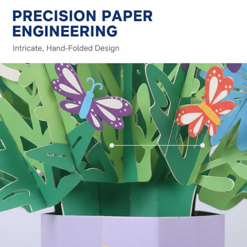 3D Pop-Up Bouquet Greeting Card