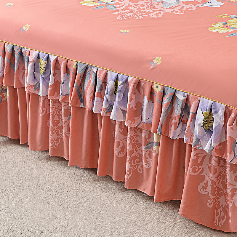 ⏳Limited-time 49% off⏰3-Piece Ruffled Bed Skirt Set🛏️