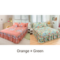 ⏳Limited-time 49% off⏰3-Piece Ruffled Bed Skirt Set🛏️