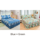 ⏳Limited-time 49% off⏰3-Piece Ruffled Bed Skirt Set🛏️