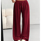 Women's Casual Wide-Leg Sweatpants with Drawstring