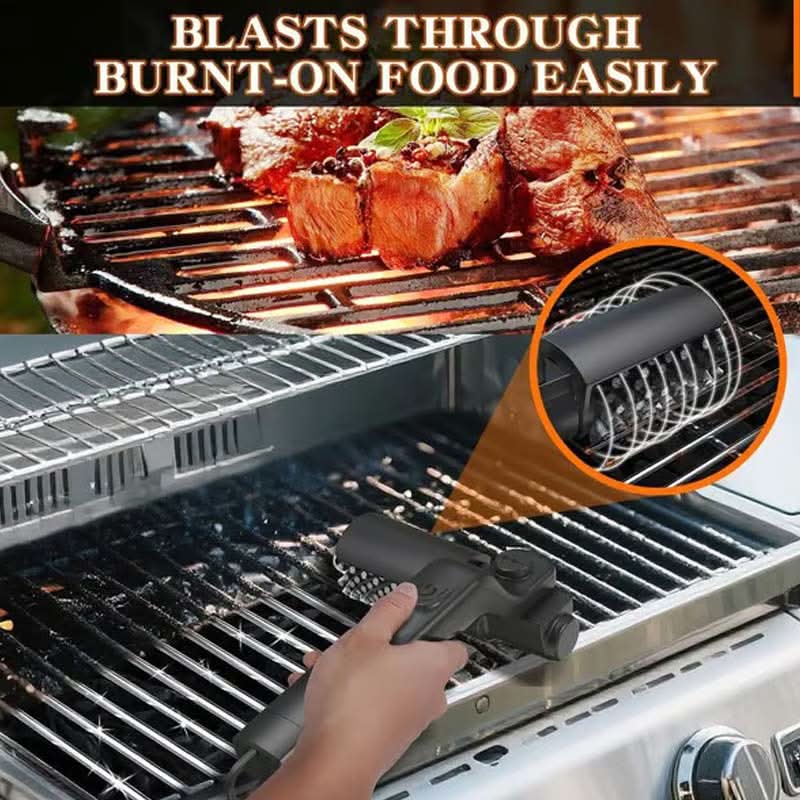 🔥 49% OFF NOW! 🍖 Cordless Electric BBQ Brush Cleaner – Deep Cleaning, Long Handle & Rechargeable 🔋
